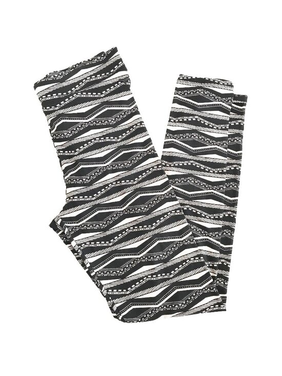 PINK Victoria's Secret Pants - PINK Victoria's Secret VS Small Black White Geometric Cotton Dog Leggings